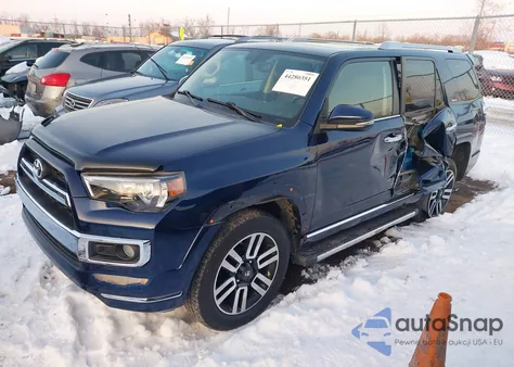 2016 Toyota 4Runner Limited z USA, uszkodzony, nr VIN JTEBU5JRXG5370114